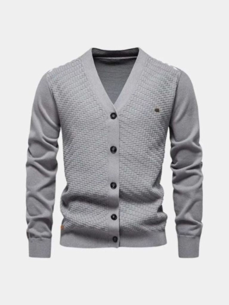 Crestford | V-Neck Knitwear Cardigan