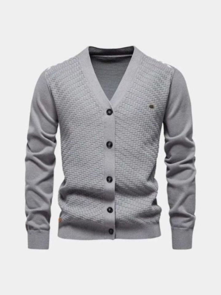 Crestford | V-Neck Knitwear Cardigan