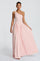 Vespera | One-Shoulder Maxi Dress - Blush