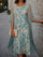 Liezel | Elegant Floral Midi Dress